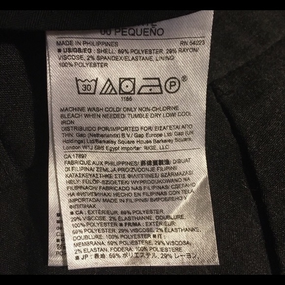 Banana Republic “Jackson” Charcoal Grey Pants - Picture 5 of 5